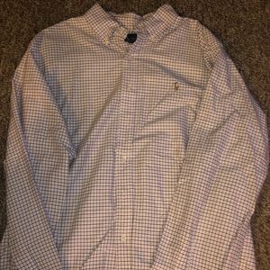 Men’s long sleeve button up